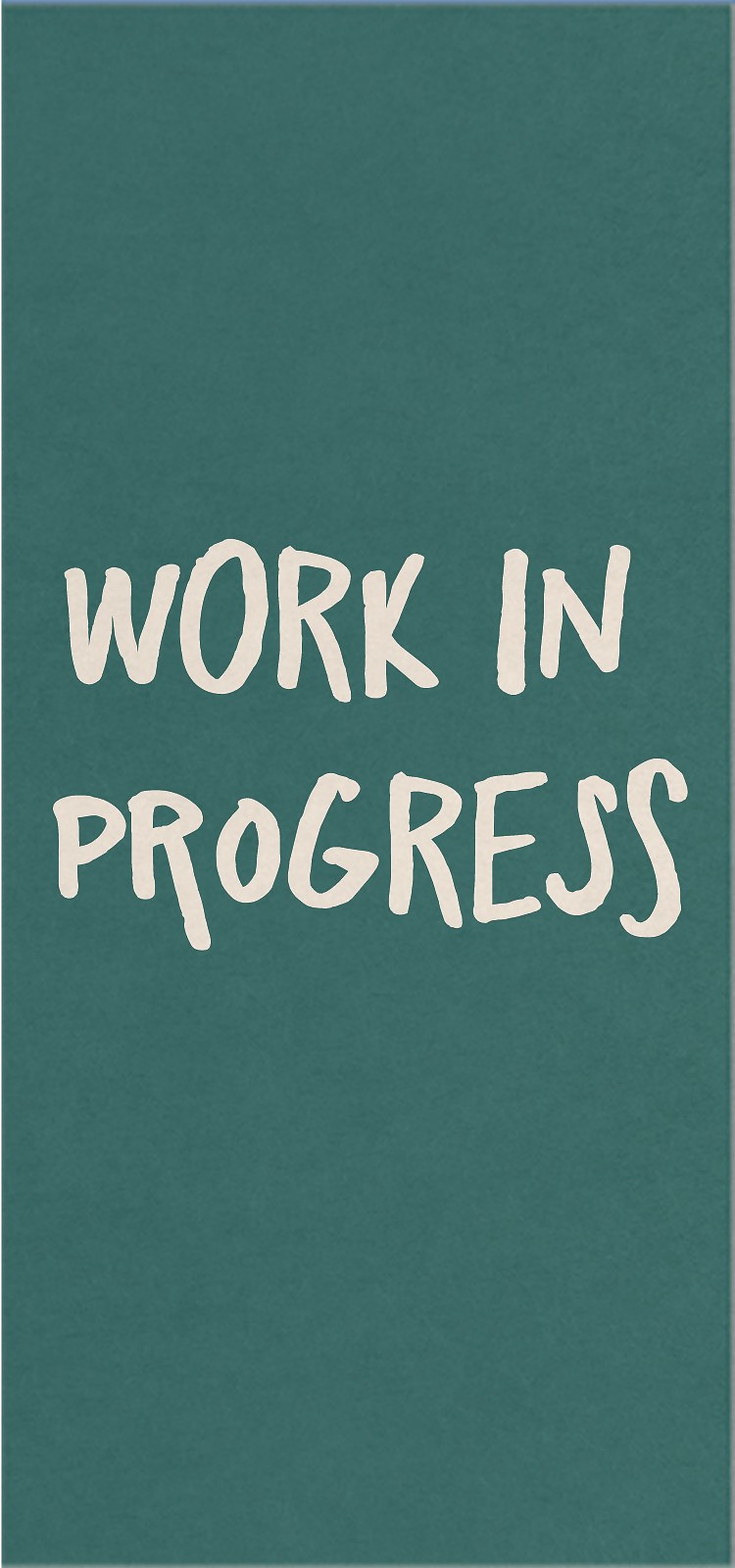 Art — Work in progress