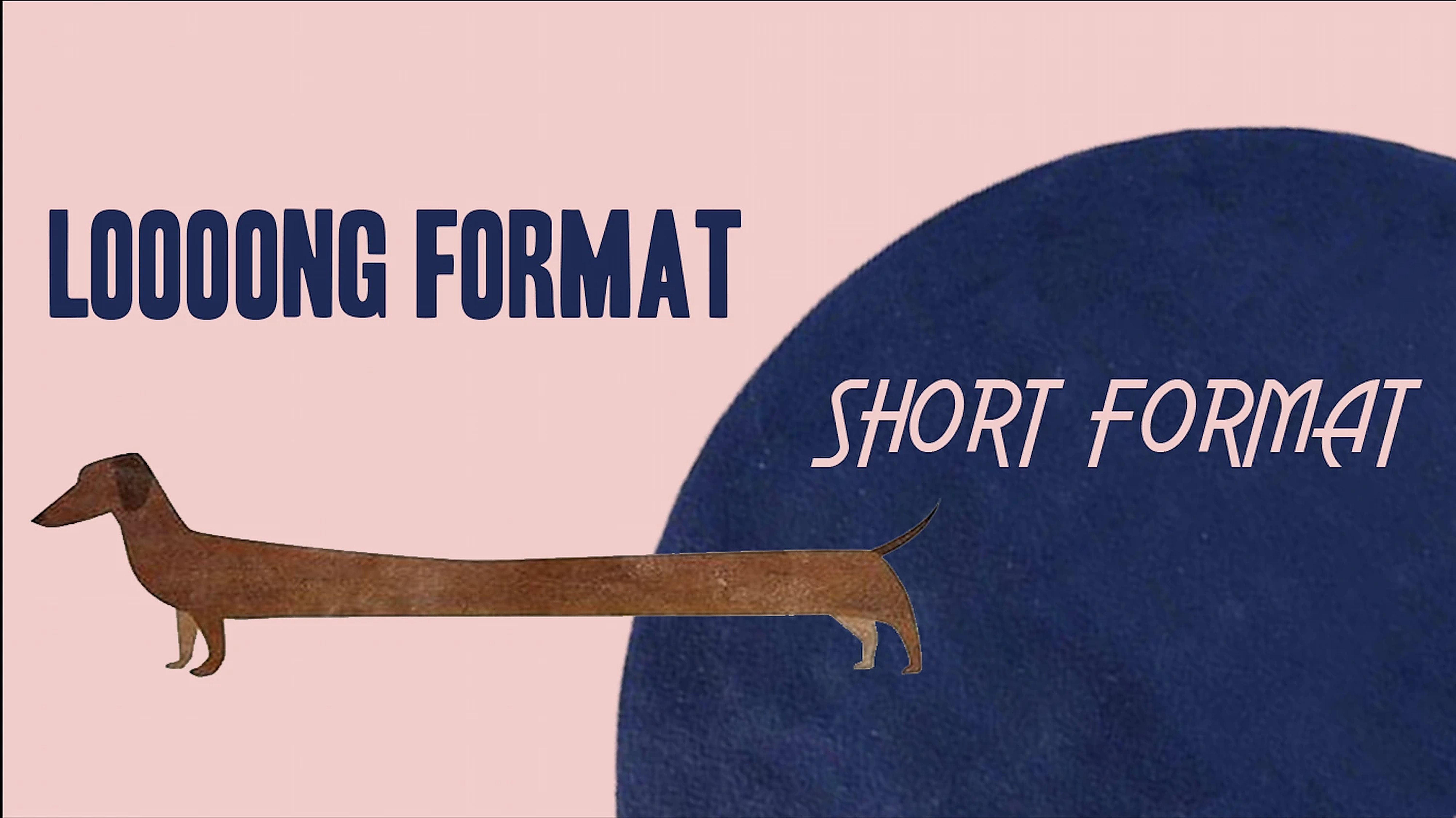 Choose between long format and short format work